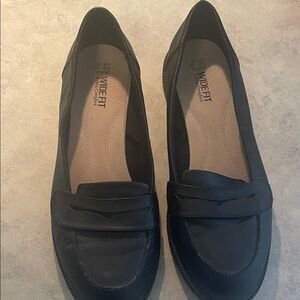 Wide Fit Black Women's Comfort Loafers